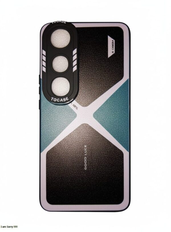 vivo v50 lite case | stylish x design shockproof cover