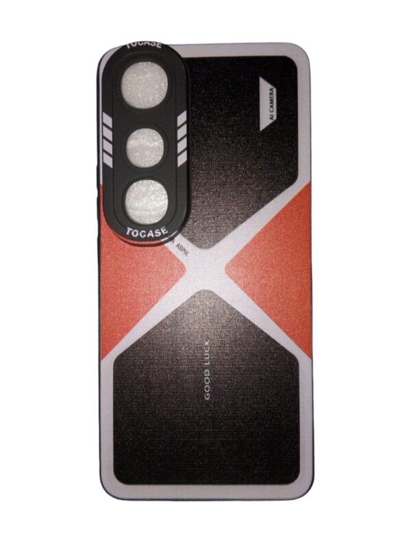 vivo v50 lite case | stylish x design shockproof cover